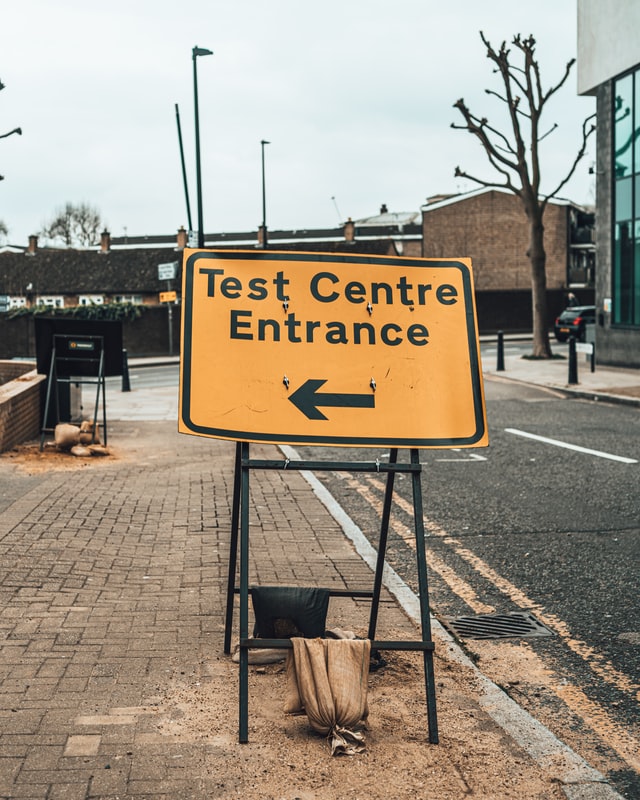 Test sign